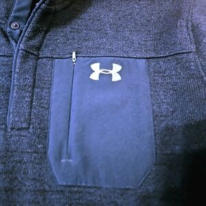 Mens Under Armor Pull Over New Condition